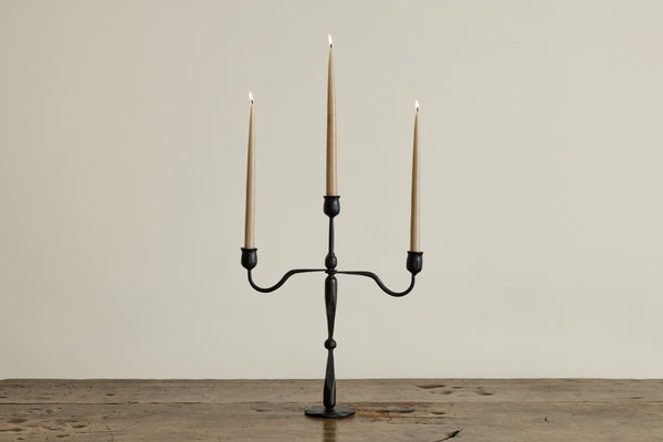 Forged Iron Candelabra