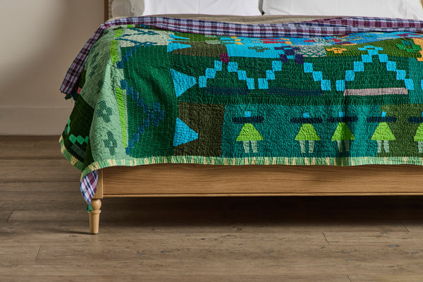 Patchwork Siddhi Quilt, No.7