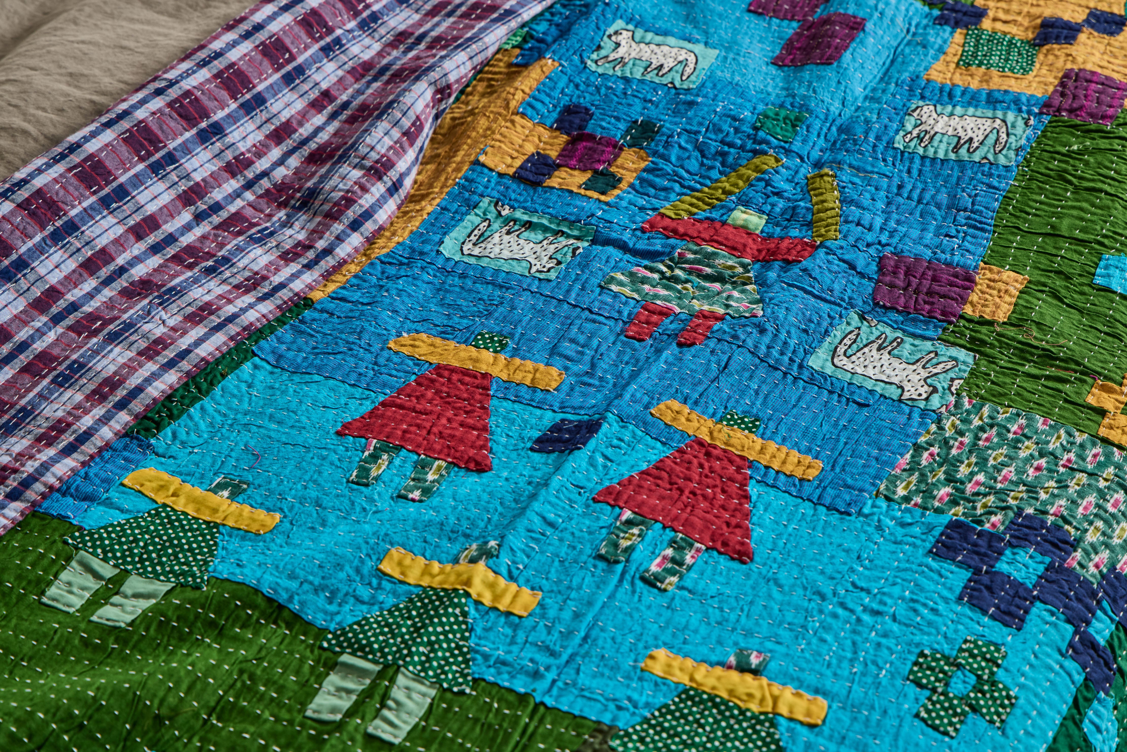 Patchwork Siddhi Quilt, No.7