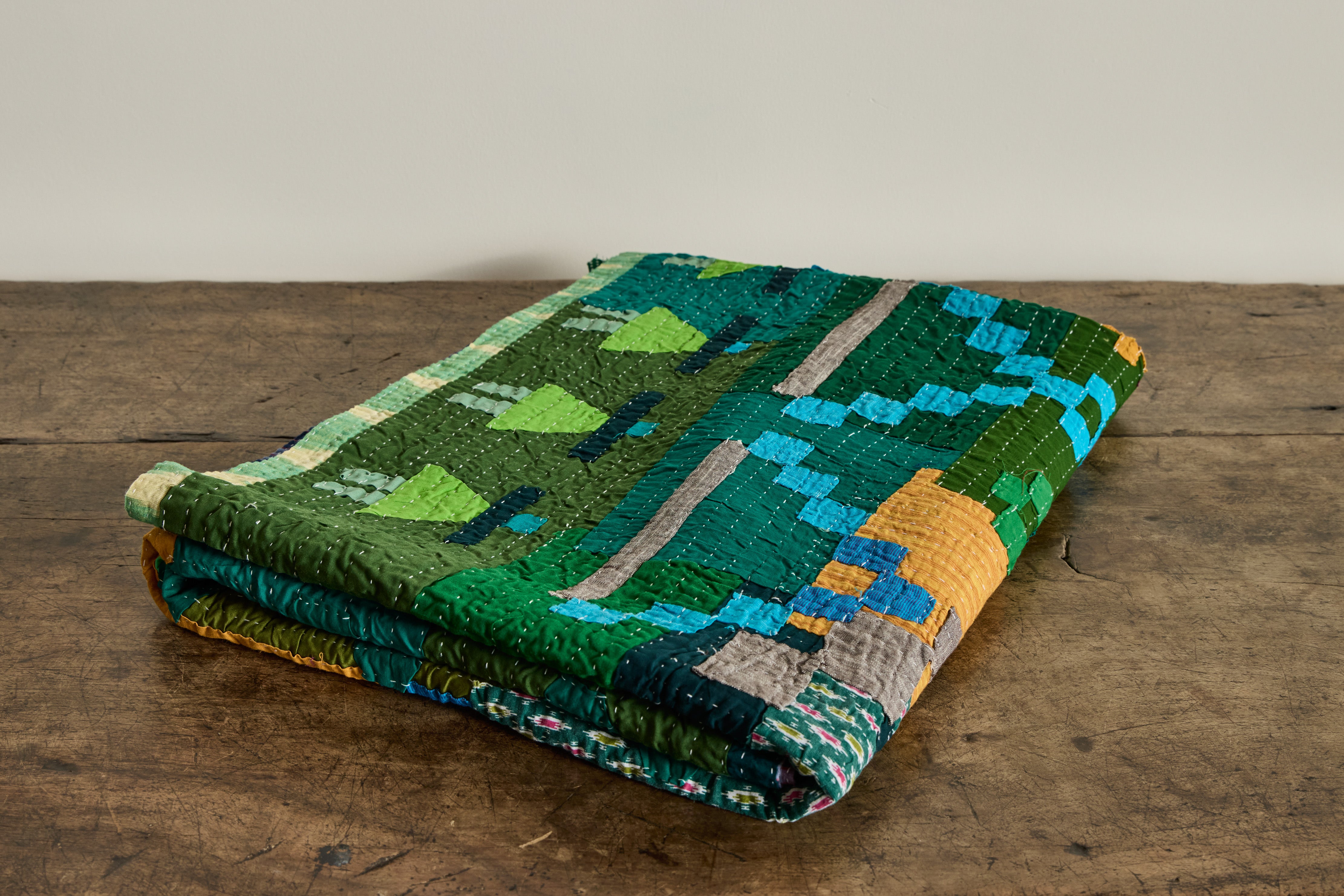 Patchwork Siddhi Quilt, No.7