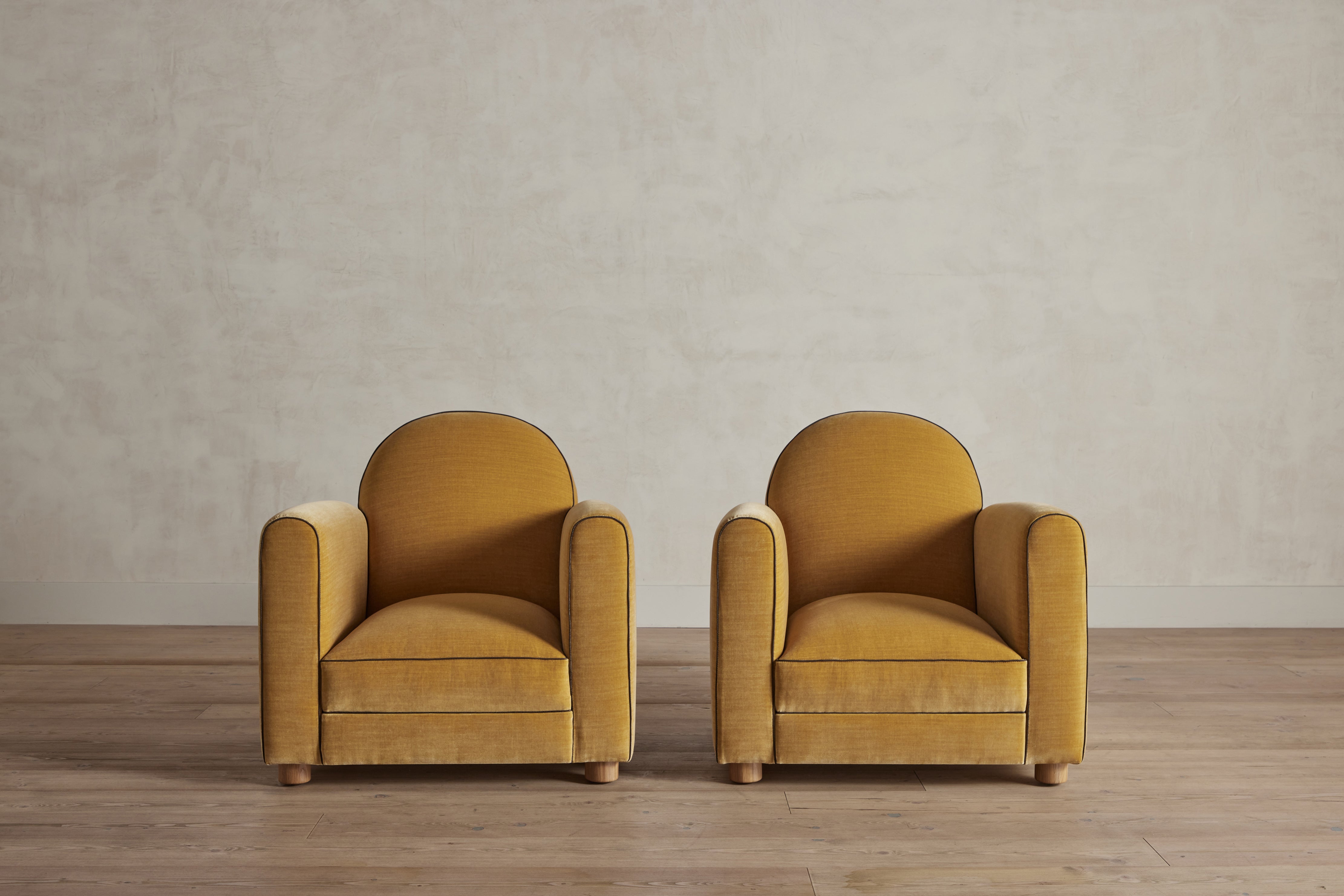 Nickey Kehoe French Club Chair - In Stock