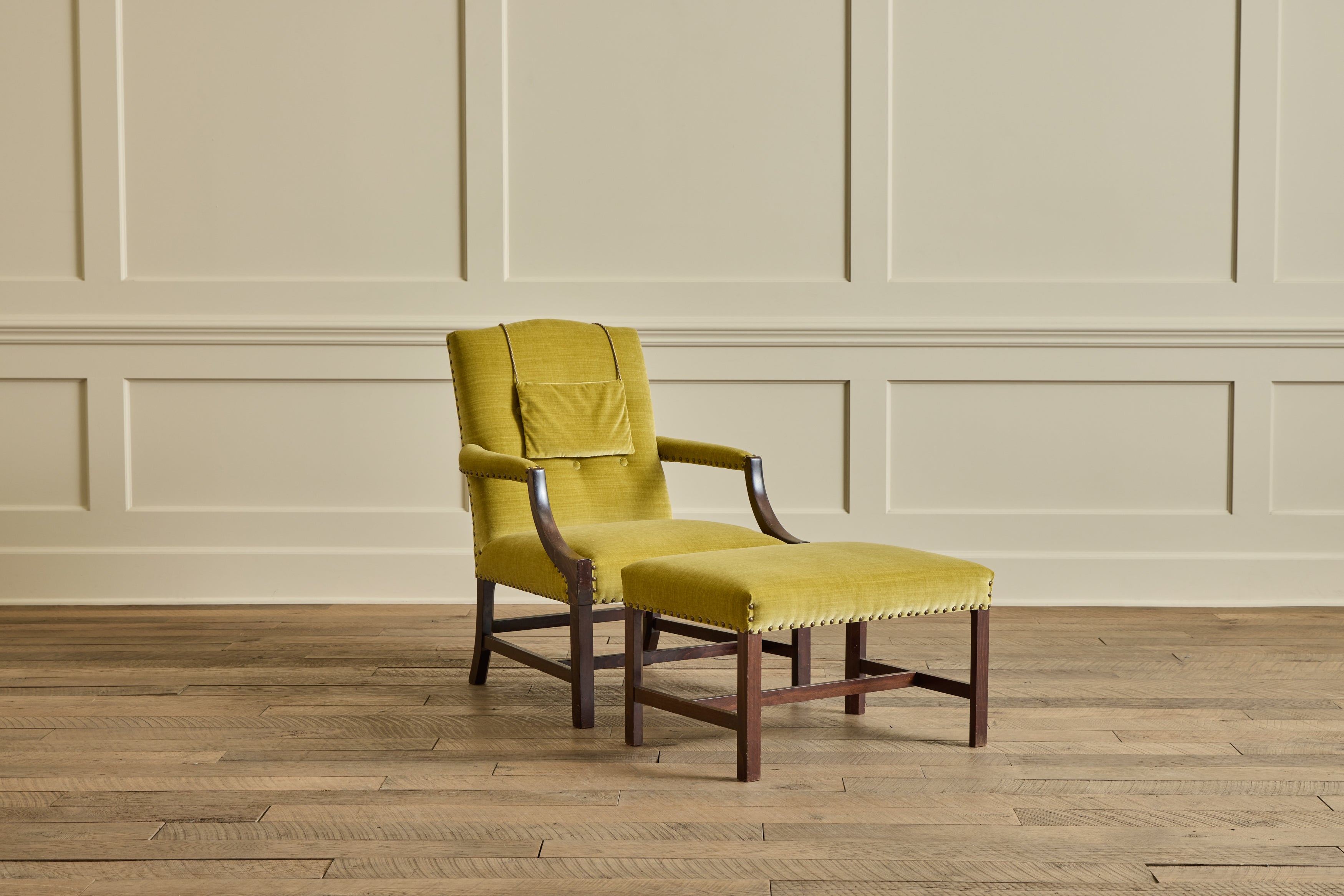 Danish Lounge Chair & Ottoman