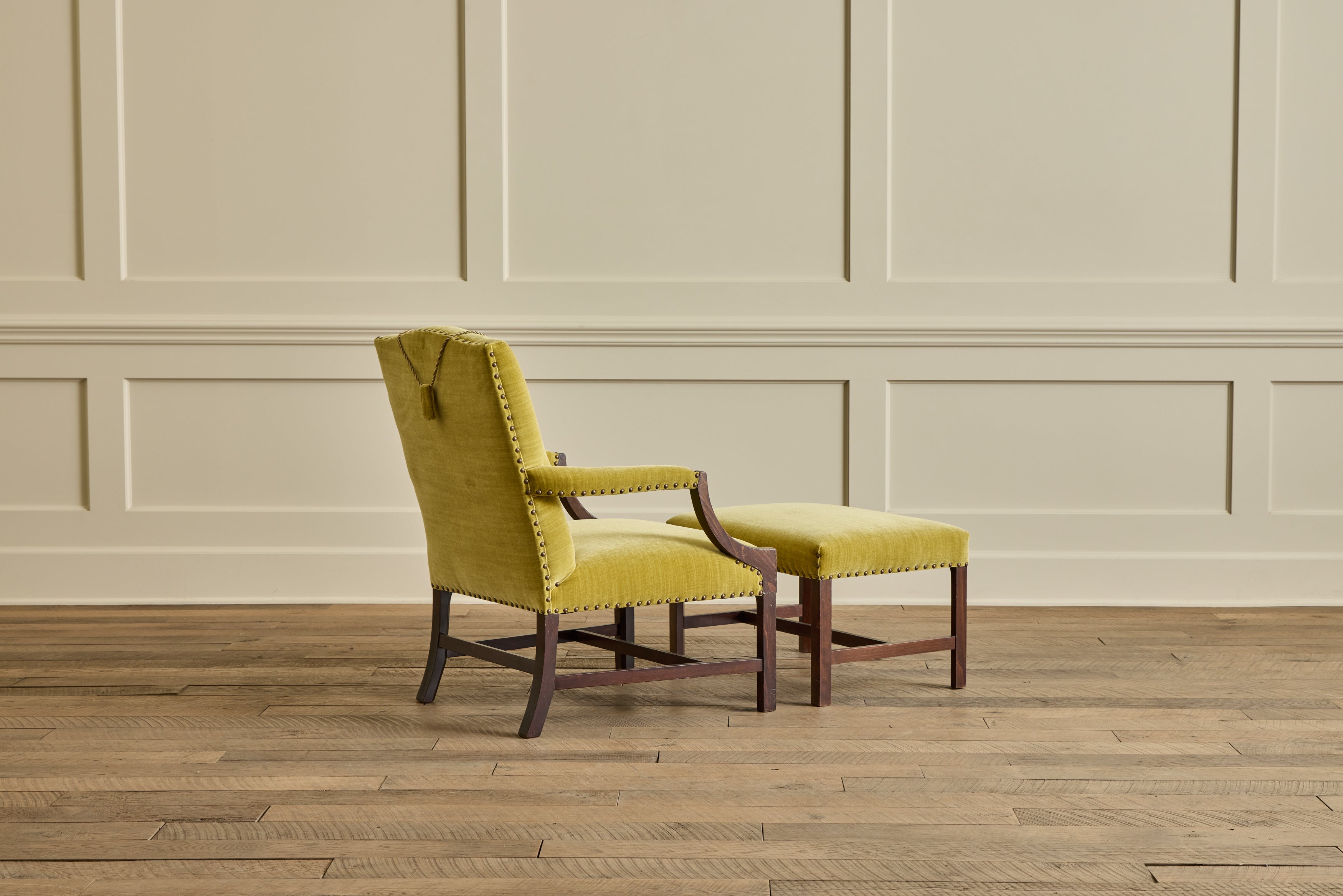 Danish Lounge Chair & Ottoman