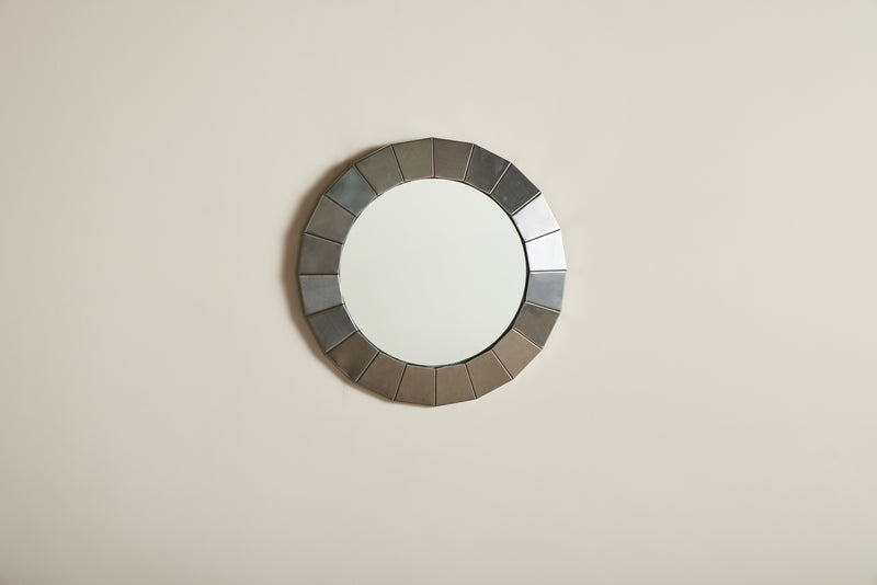 Round Chrome Mirror
