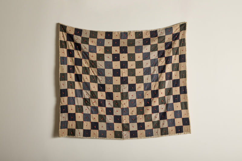 Wool Suit Patwork Quilt No.2