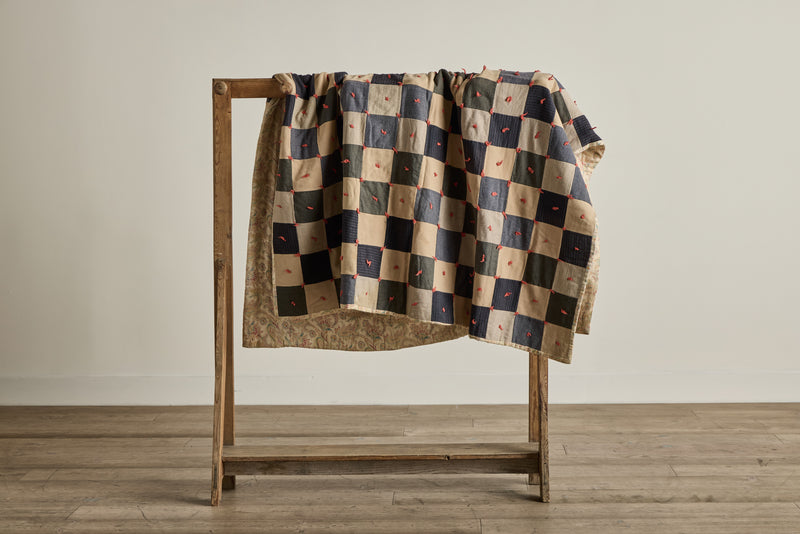 Wool Suit Patwork Quilt No.2