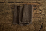 Linen Napkins in Brown