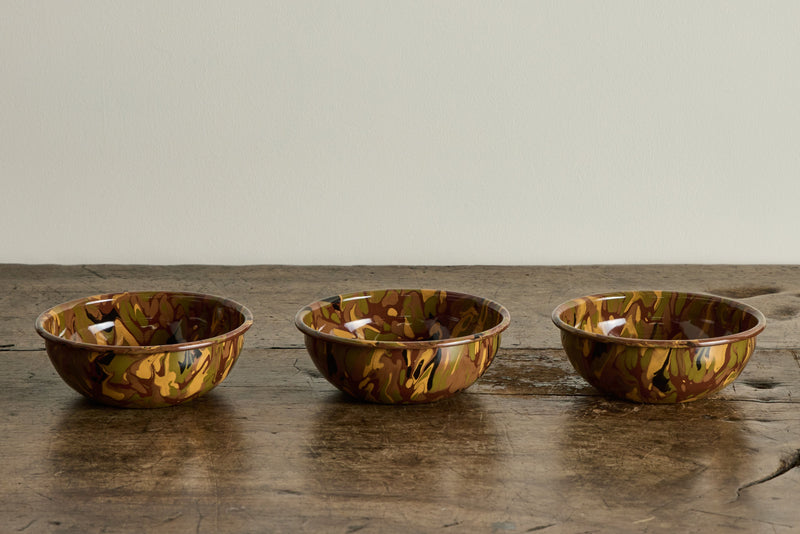 Marbled Enamelware Bowl
