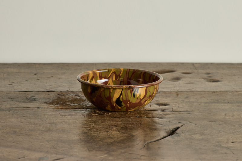 Marbled Enamelware Bowl