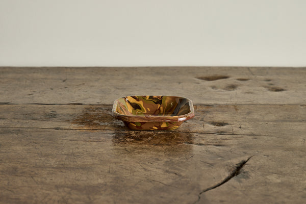 Marbled Enamelware Snack Bowl