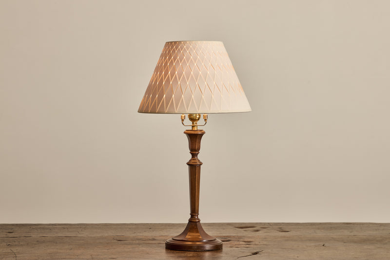 French Wood Table Lamp (NYC)