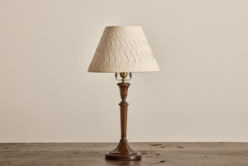 French Wood Table Lamp (NYC)