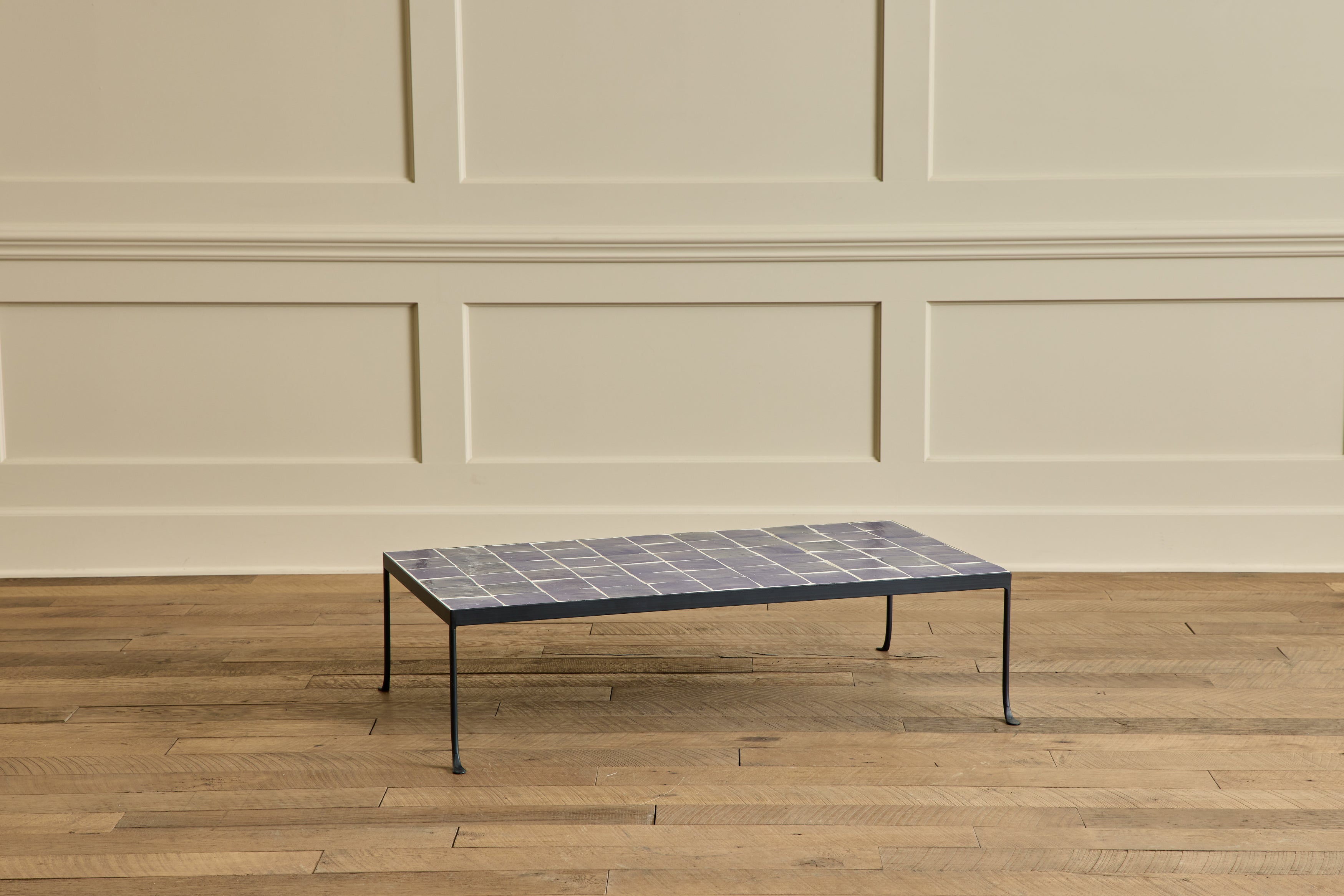 Sea Blue Tile Coffee Table