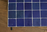 Sea Blue Tile Coffee Table