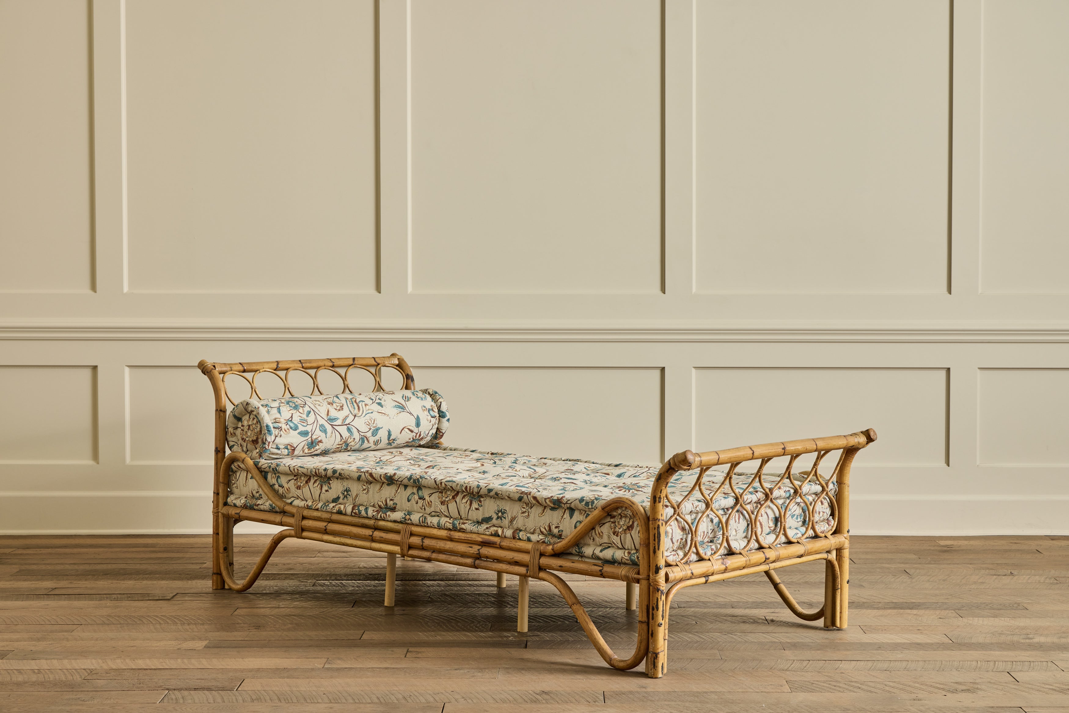 1960s Bamboo Daybed