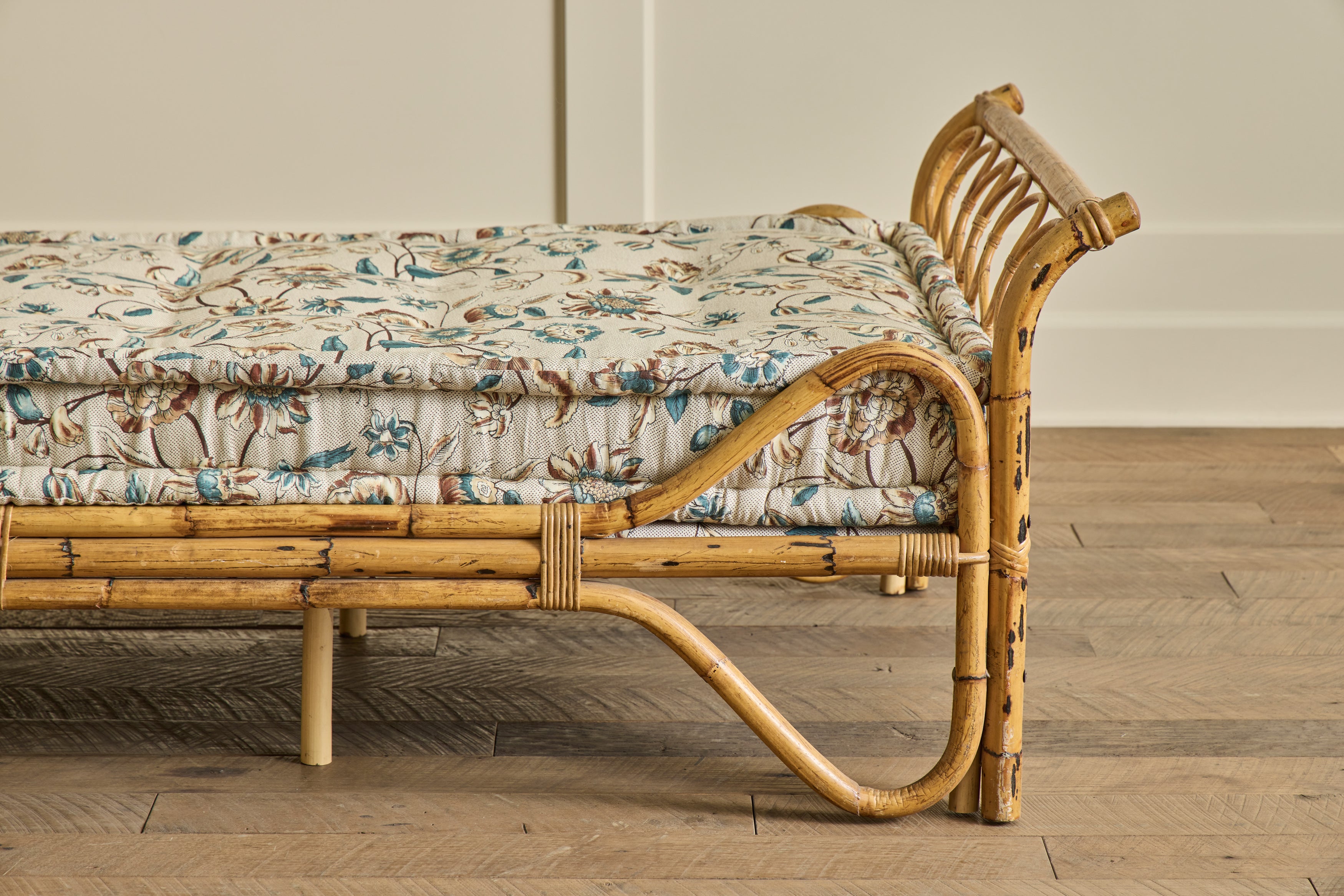 1960s Bamboo Daybed
