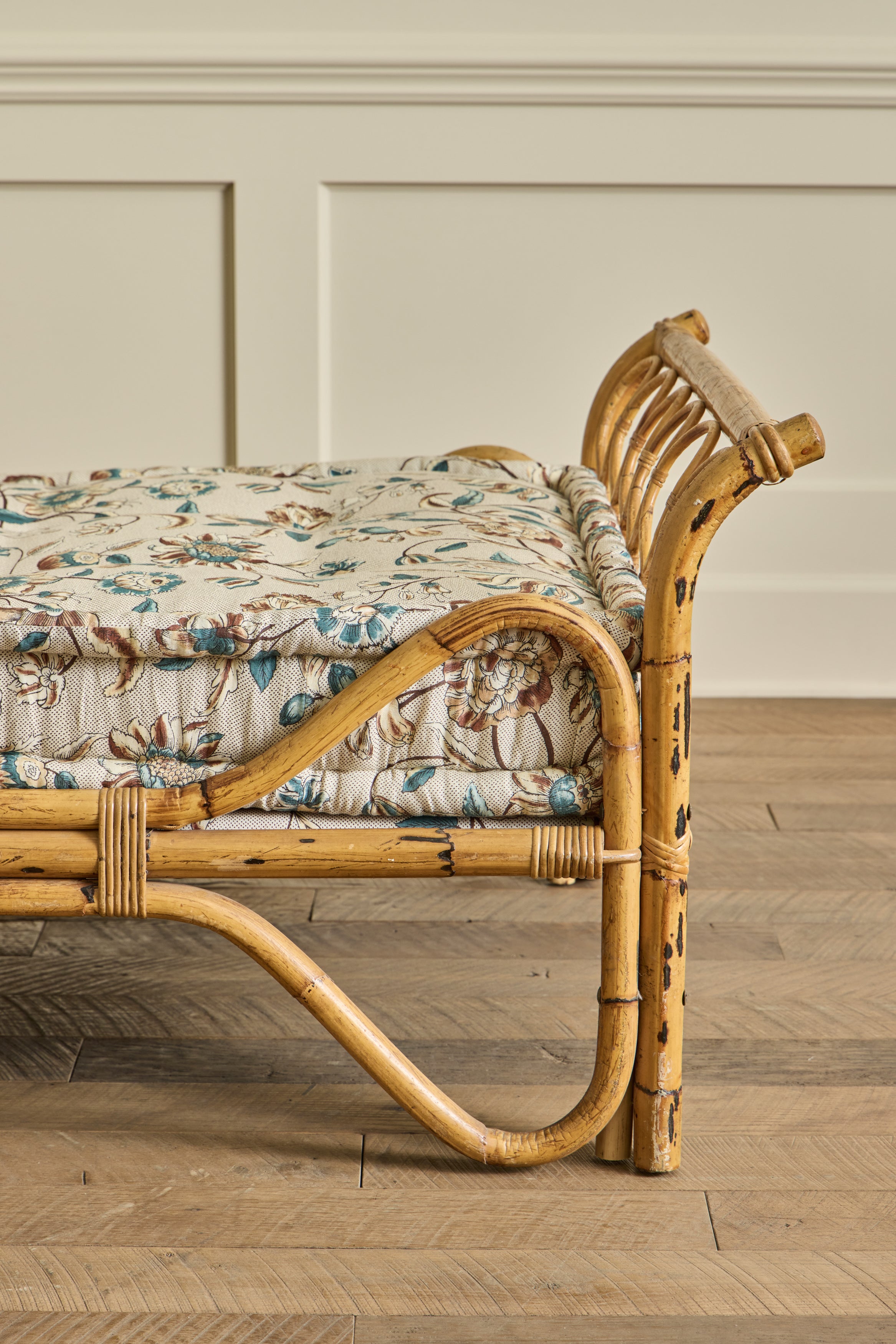 1960s Bamboo Daybed