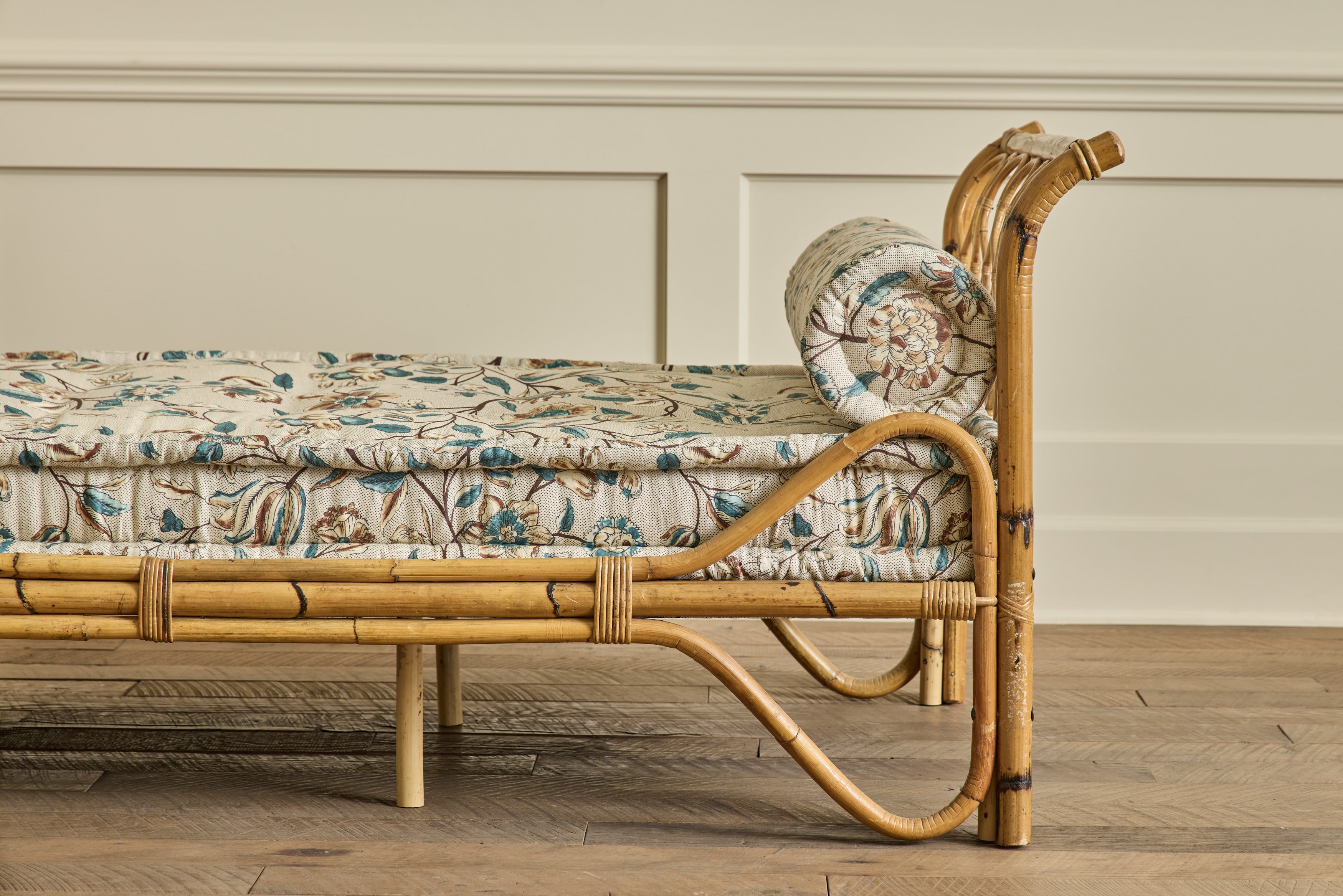 1960s Bamboo Daybed
