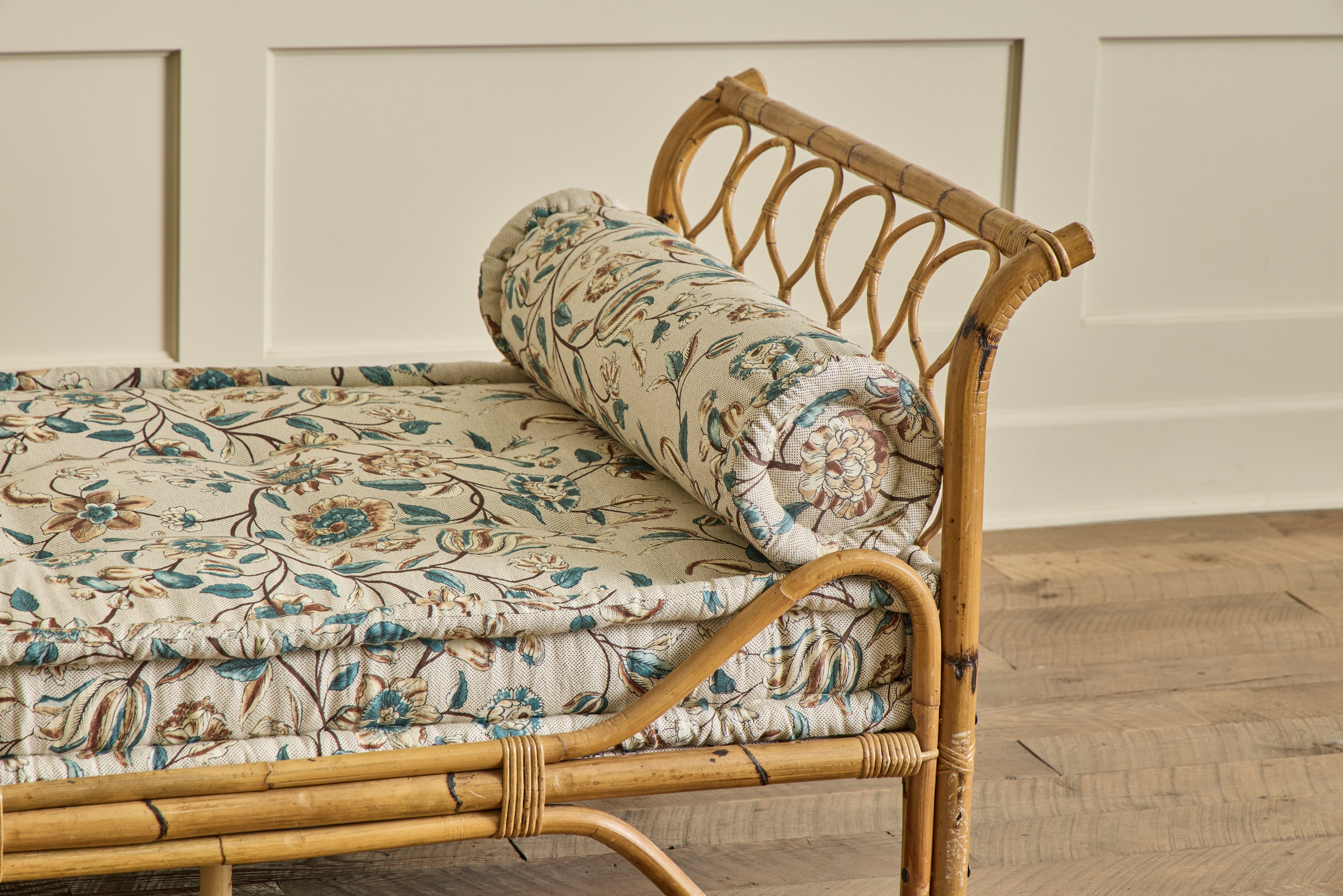 1960s Bamboo Daybed