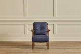 Danish Beech Wood Lounge Chair