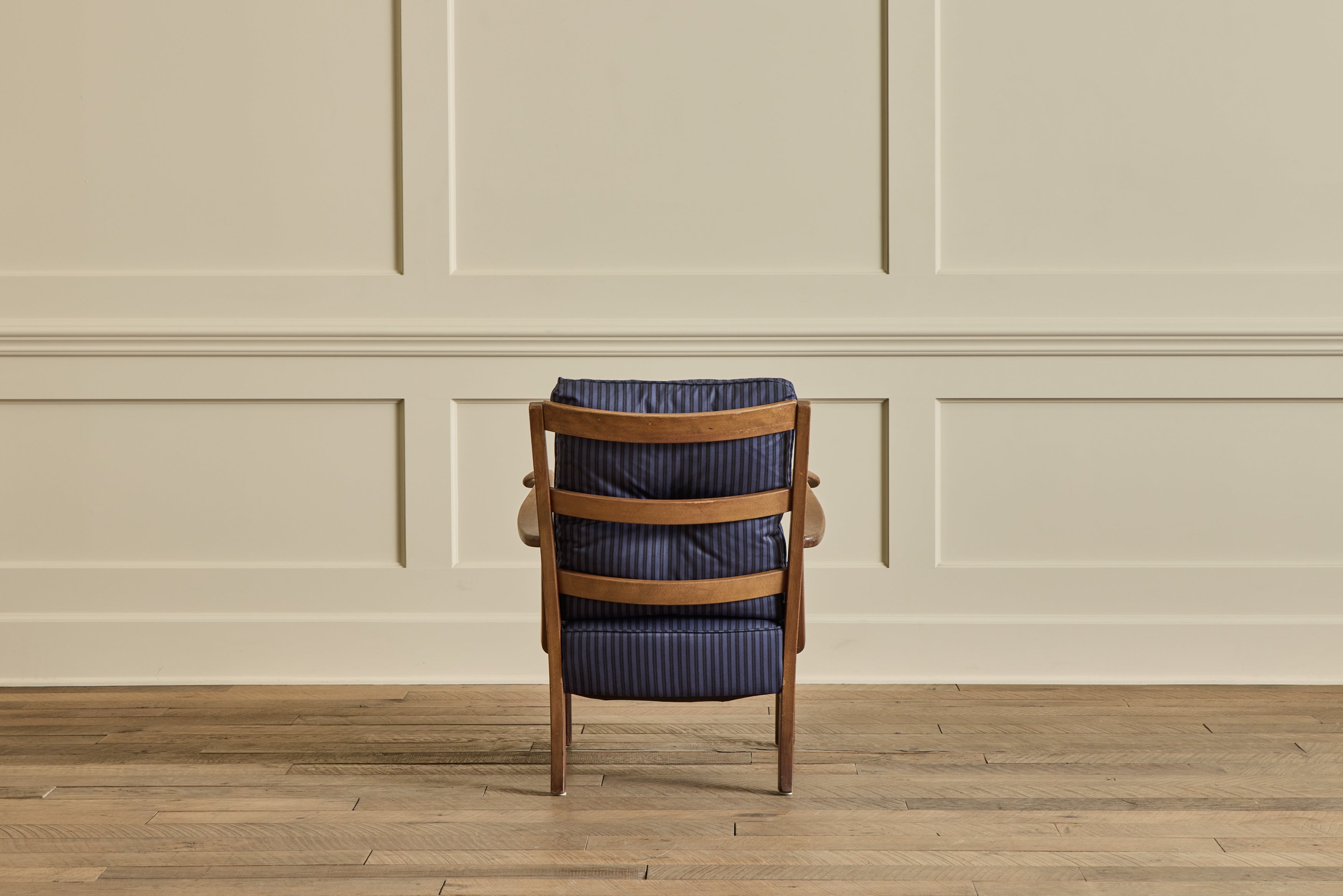 Danish Beech Wood Lounge Chair