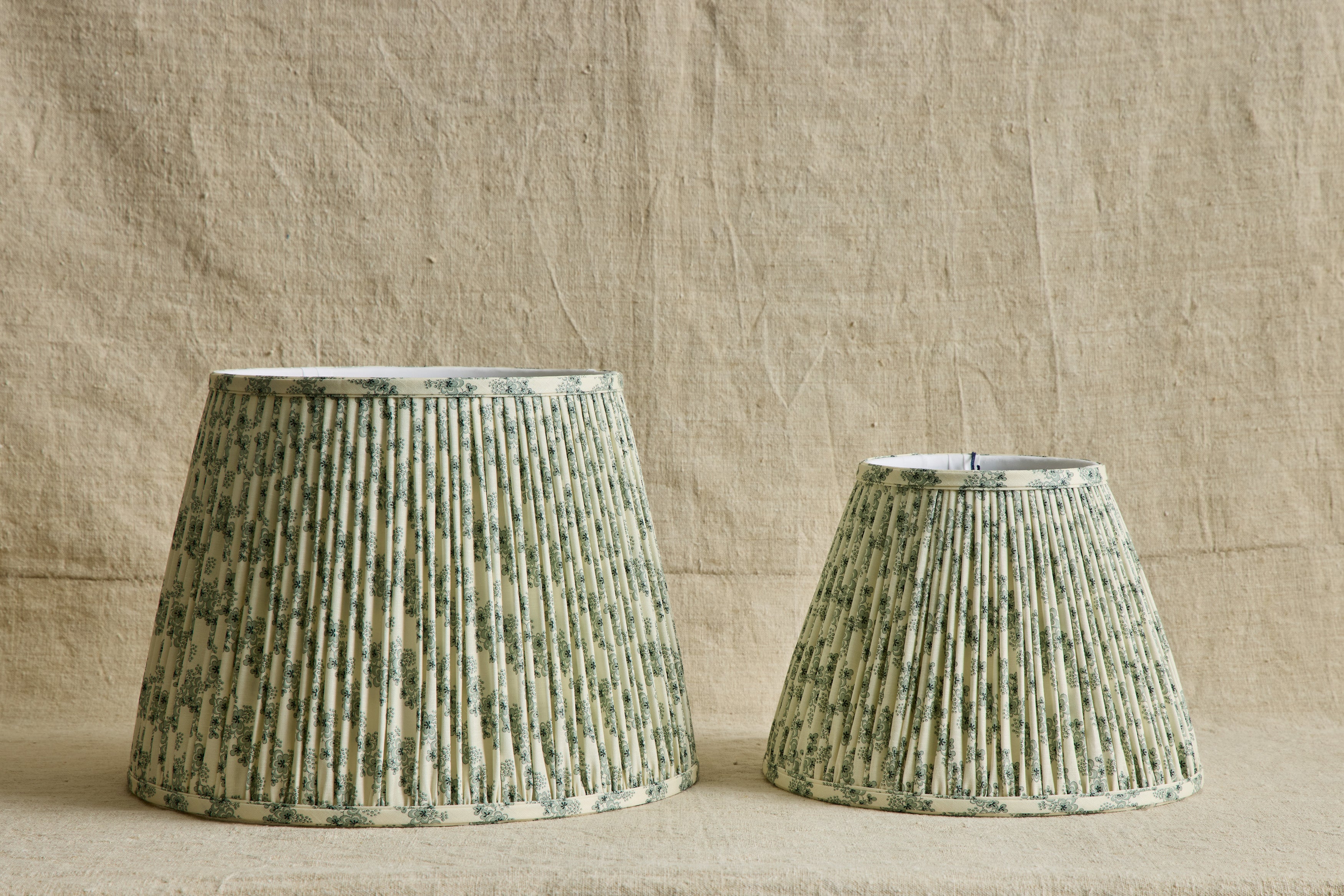 Folies Bergere Linen Pleated Lampshade (Multiple Styles)