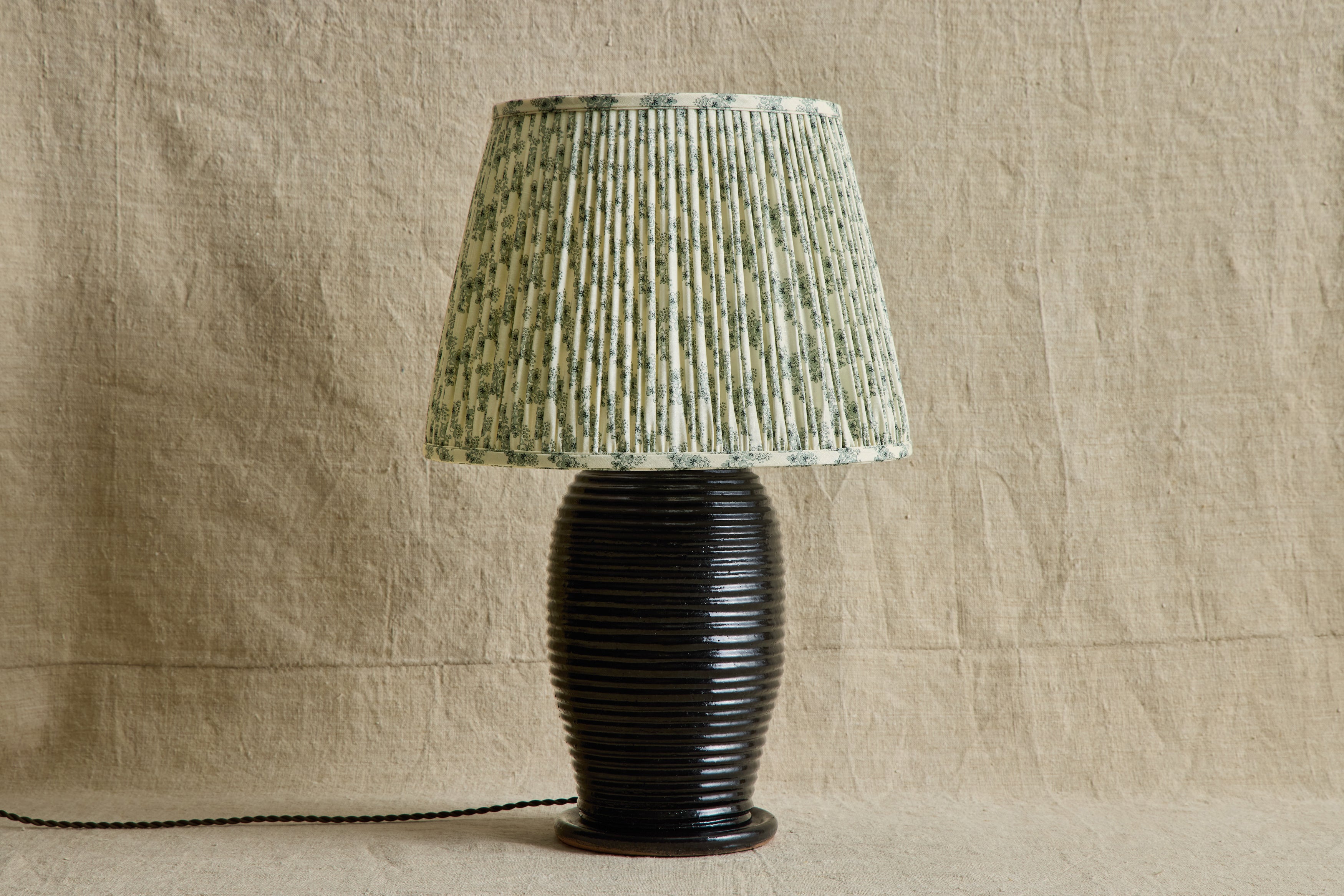 Folies Bergere Linen Pleated Lampshade (Multiple Styles)