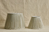 Little Weed Mauve Linen Pleated Lampshade (Multiple Styles)