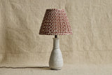 Knurl Brick Linen Pleated Lampshade (Multiple Styles)