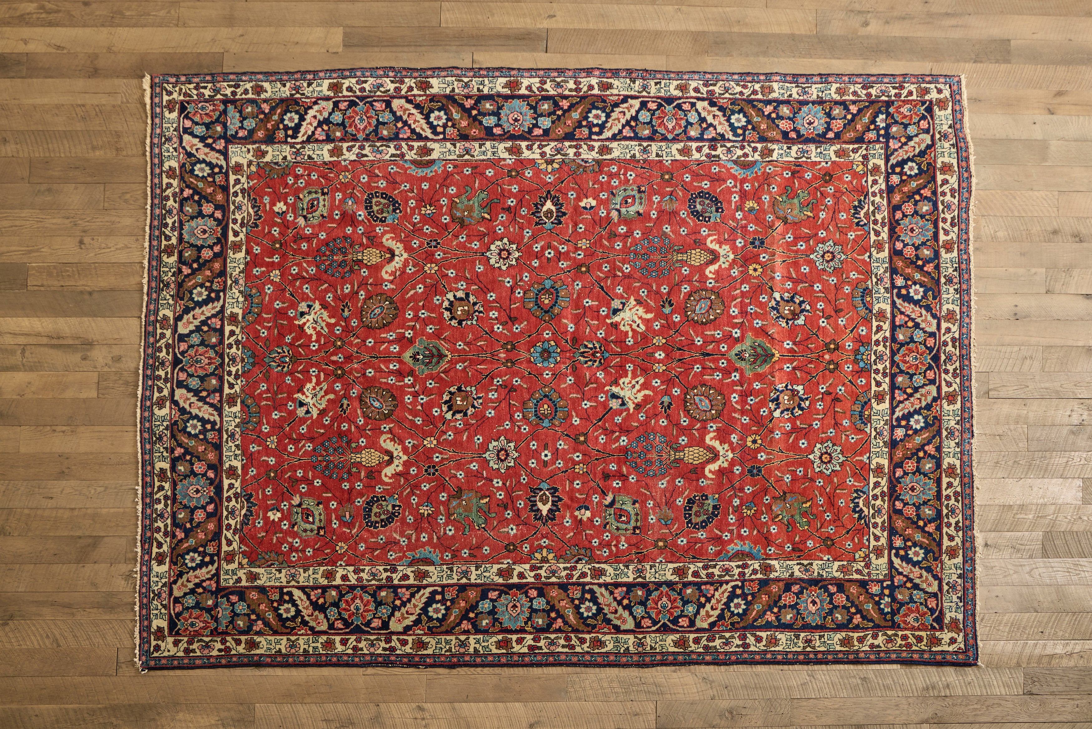 Persian Tabriz Rug 9'3 x 12'6