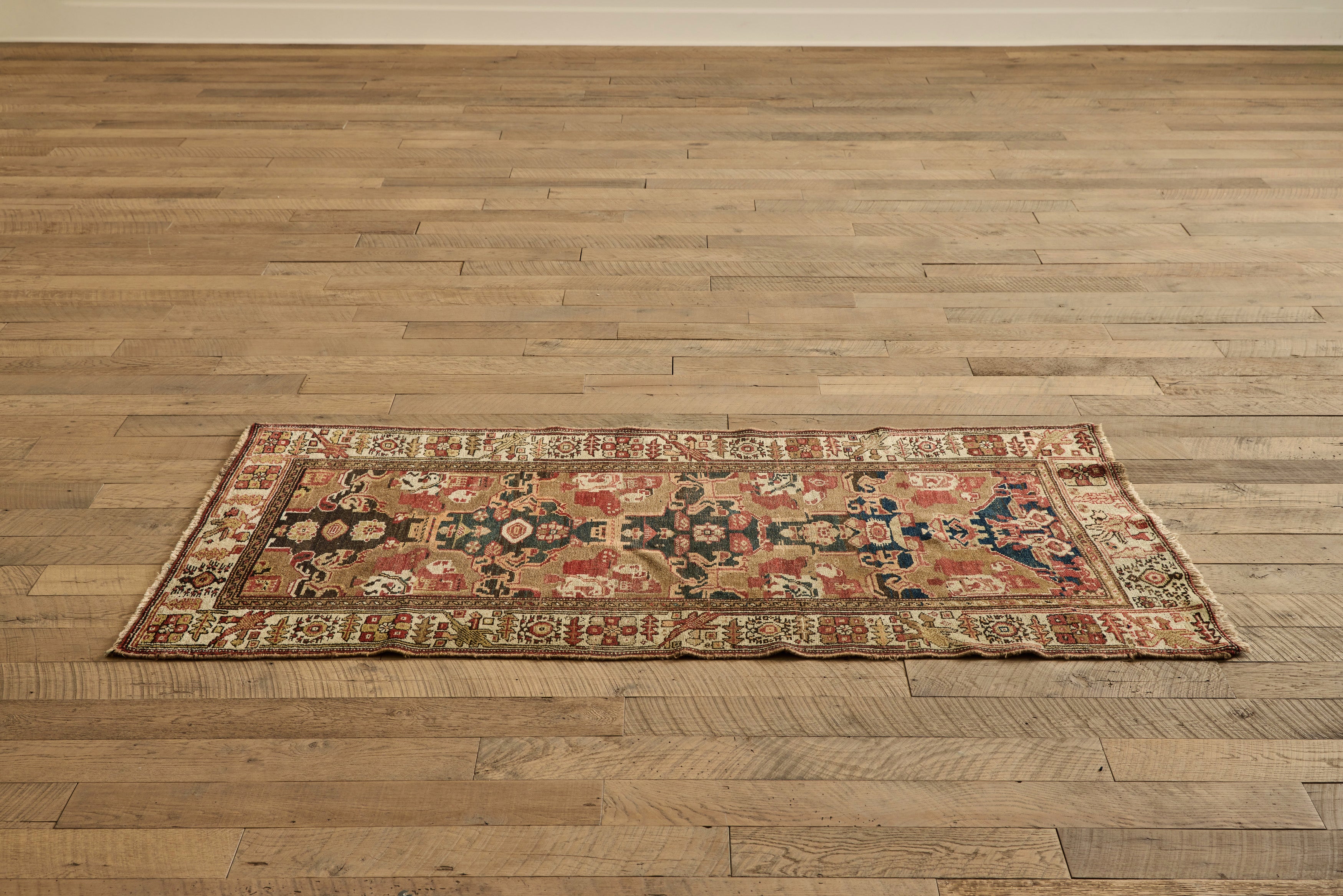 19th Century Tribal Rug 3'5 x 7