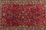 Floral Sarouk Rug 3'4 x 5'