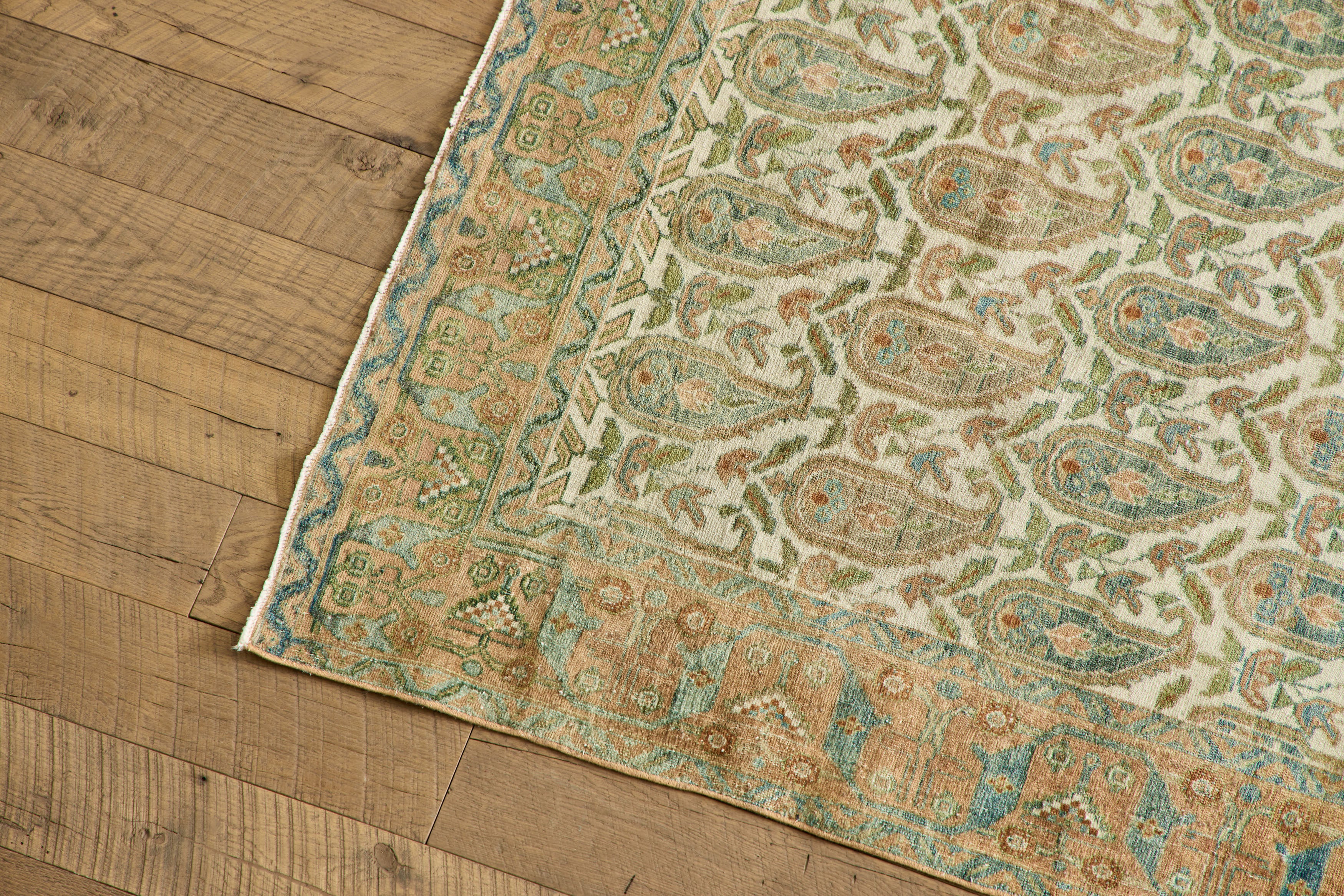Persian Botanical Rug 5'5 x 6'10