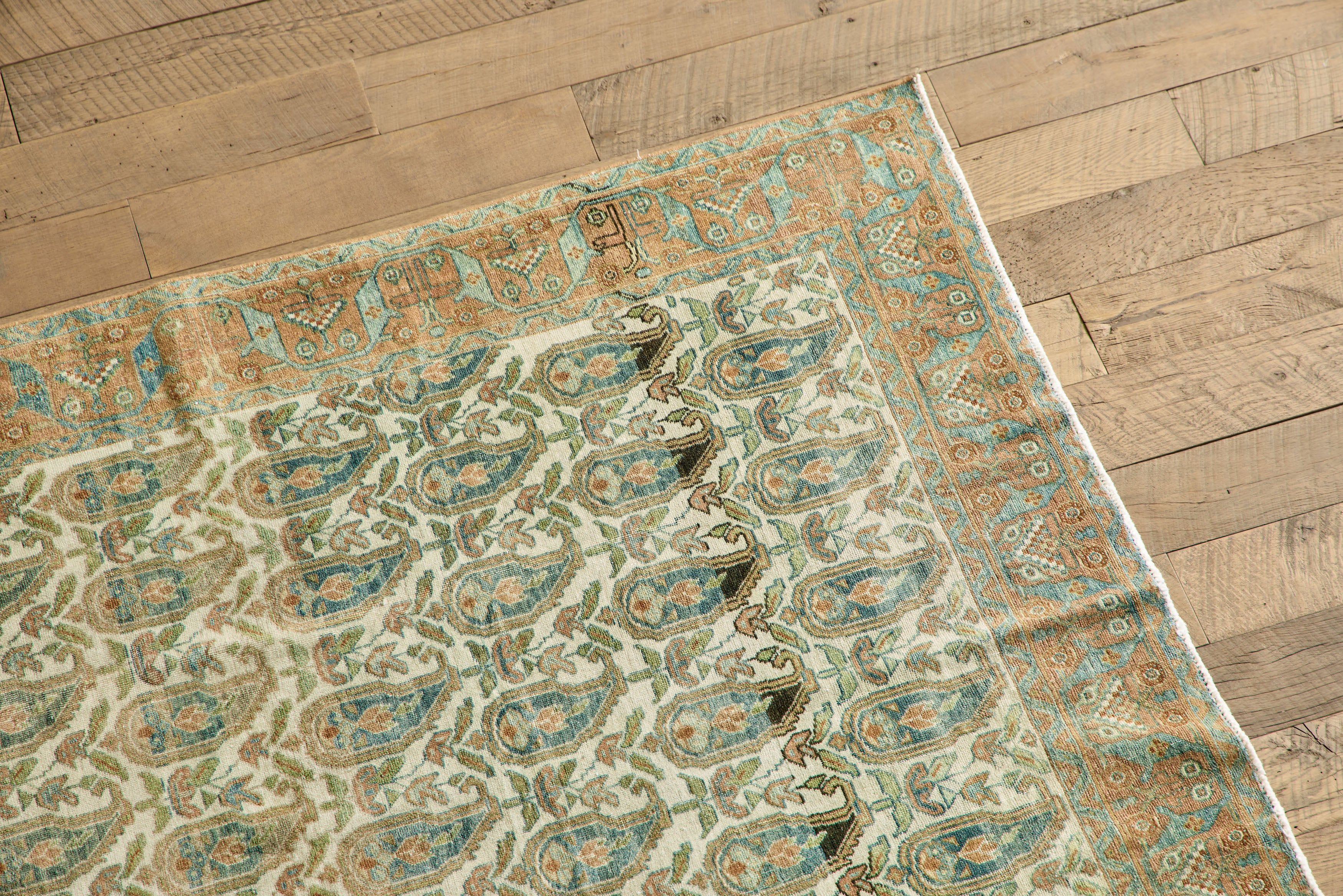 Persian Botanical Rug 5'5 x 6'10