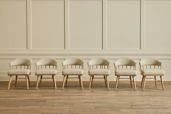 Metal Spindle Back Viewing Chair – Nickey Kehoe