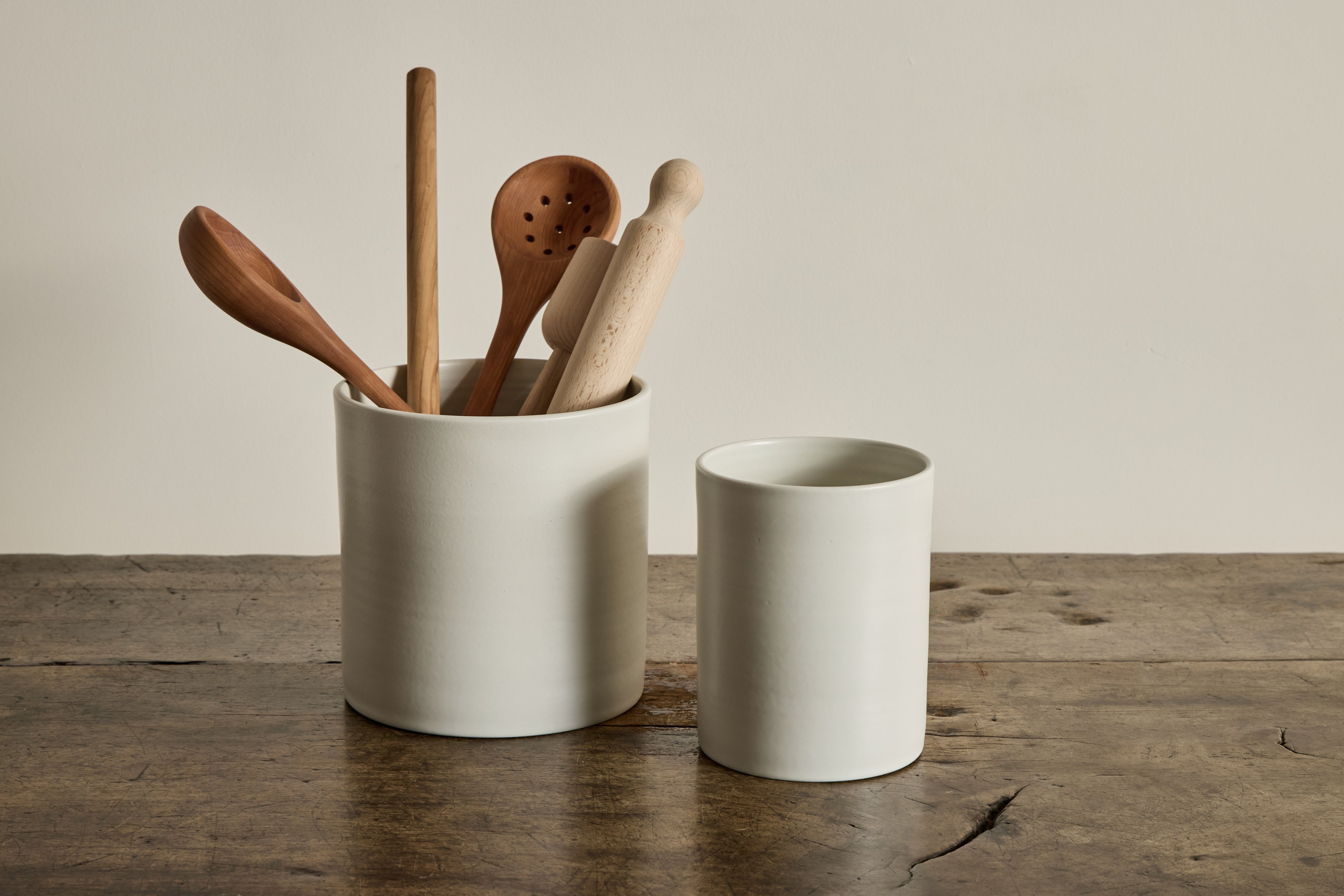 XL Utensil Holder in Cream