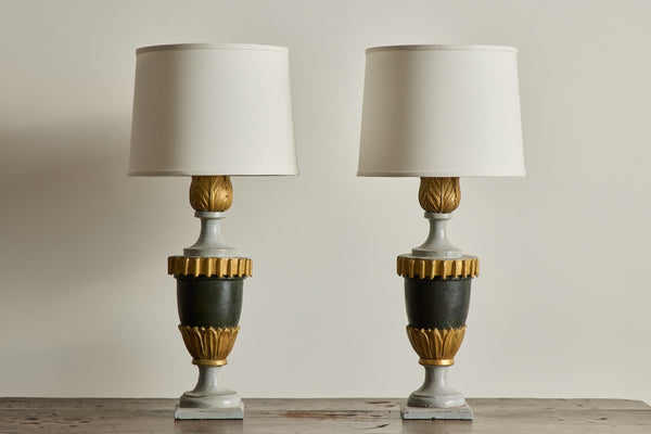 Pair of Directoire Lamps