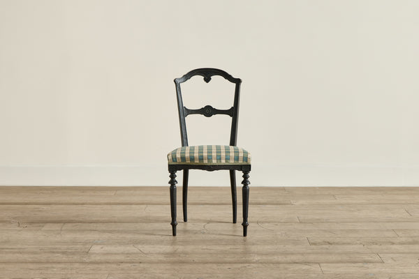 19th Century Black Dining Chairs