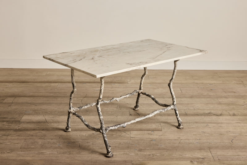 Marble & Faux Bois Table (LA)