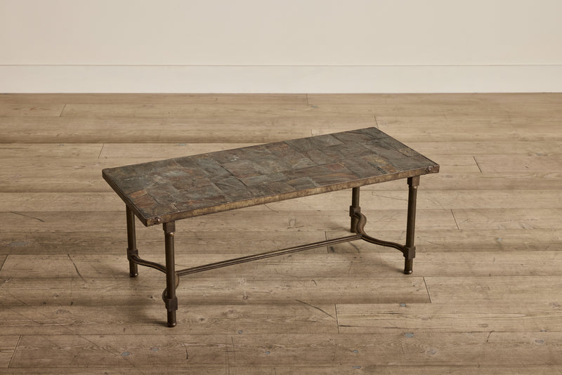 Slate & Iron Coffee Table (LA)