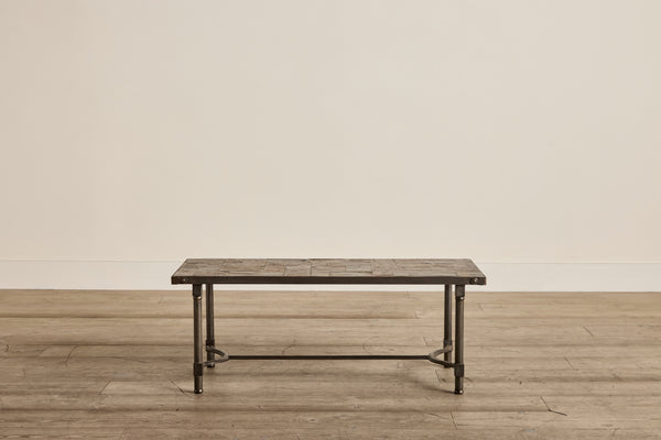 Slate & Iron Coffee Table (LA)