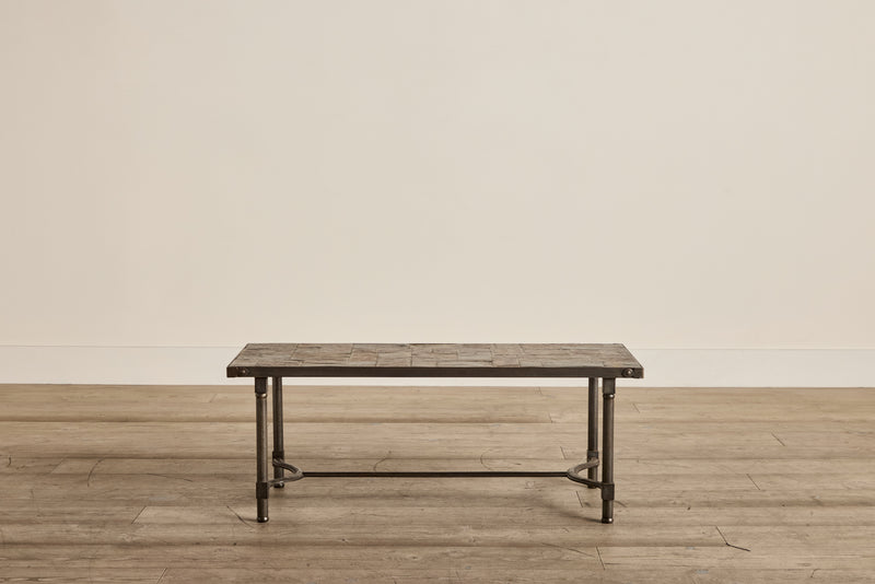 Slate & Iron Coffee Table (LA)