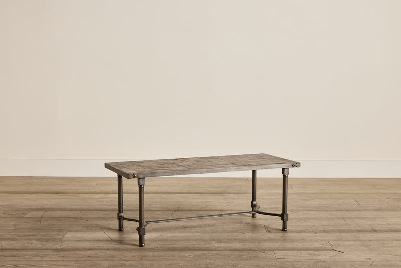 Slate & Iron Coffee Table (LA)