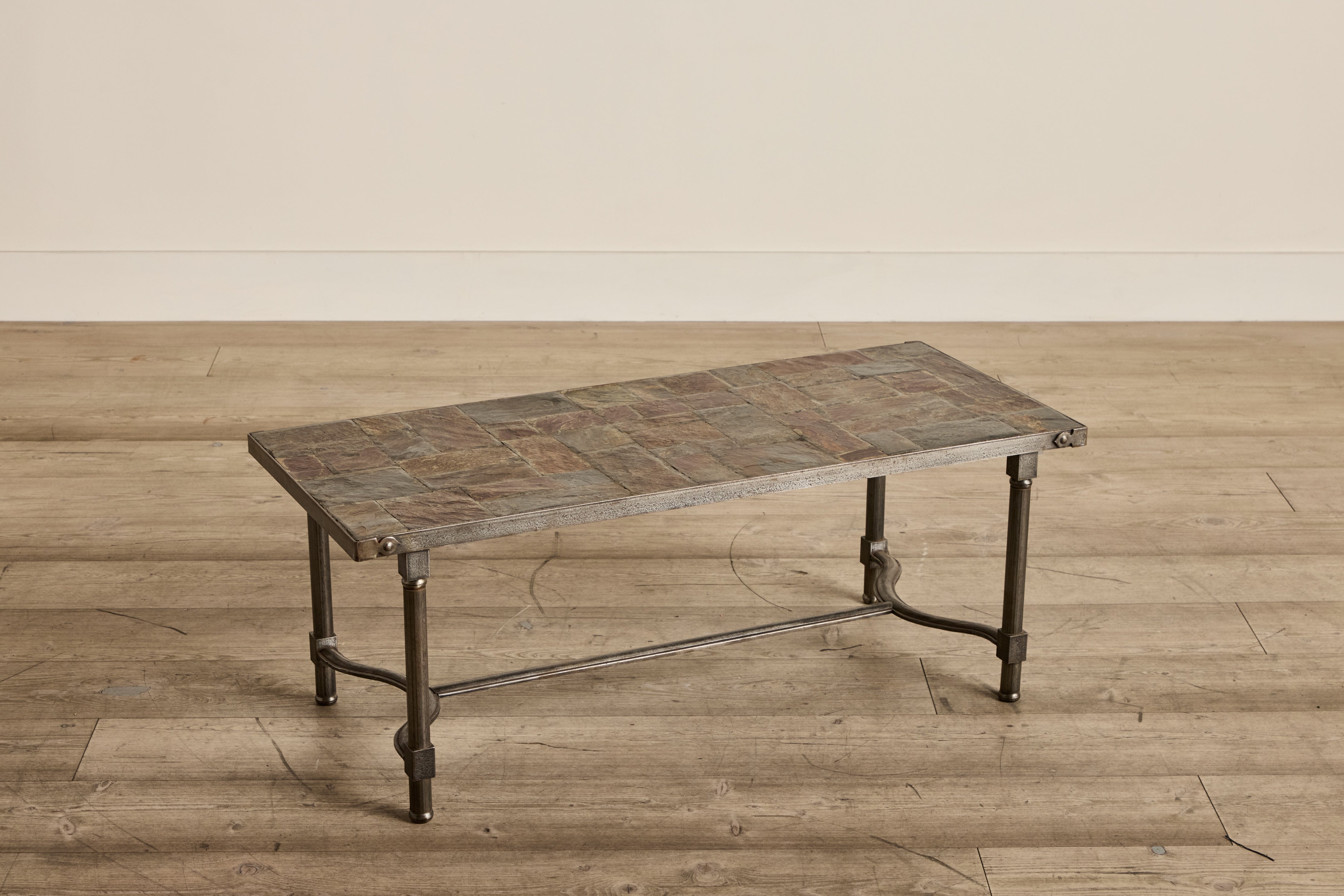 Slate & Iron Coffee Table (LA)