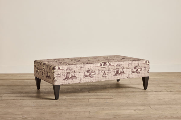 Nickey Kehoe 54" Tufted Ottoman - In Stock (LA)