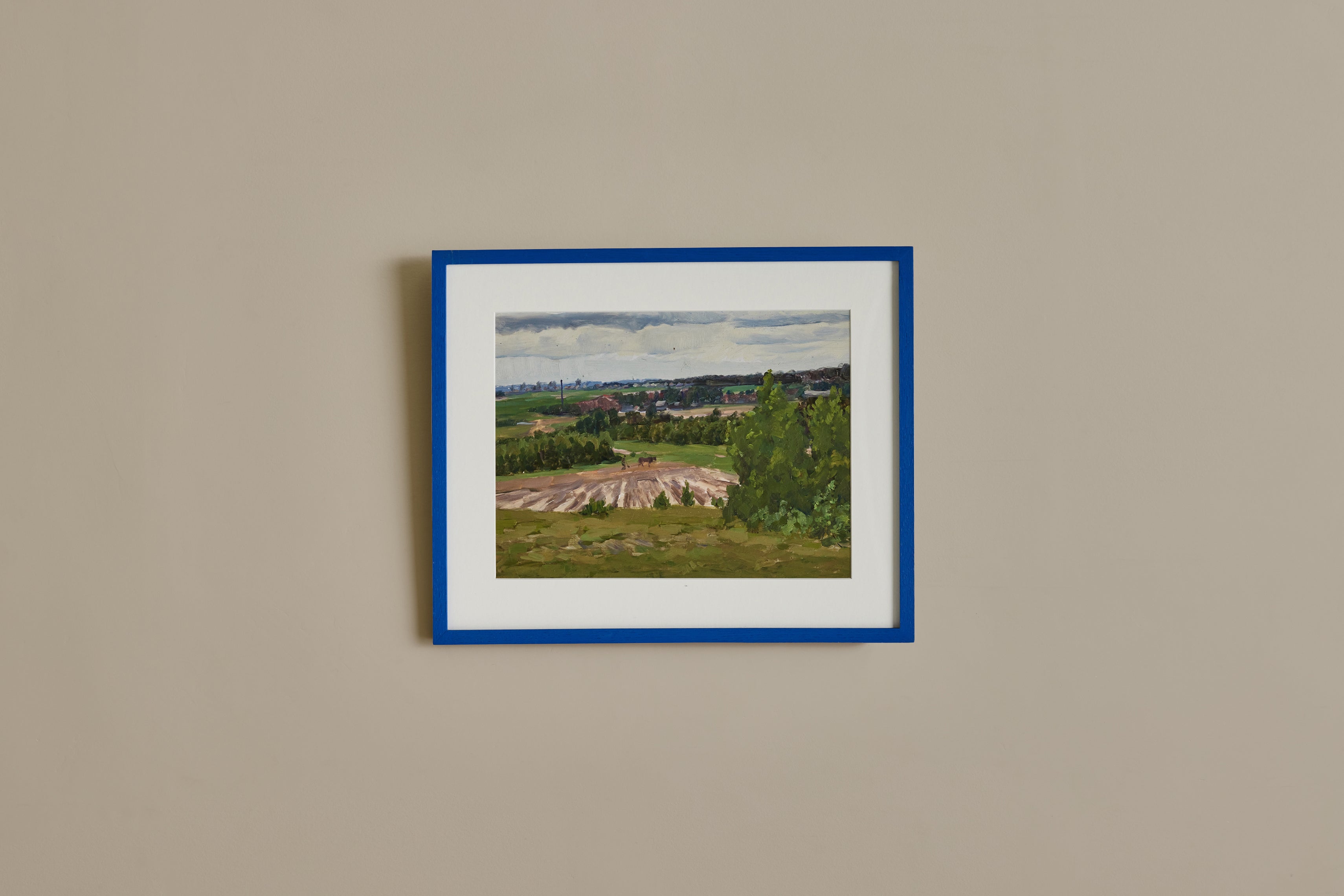 Farmland Oil Painting