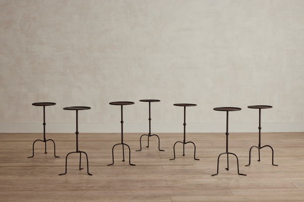Iron Gueridon Tables
