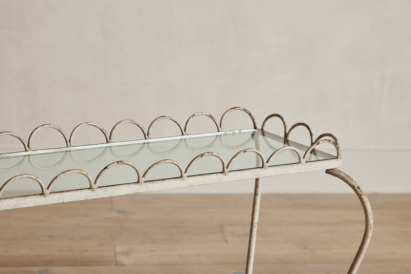 Pair of French Iron Tables