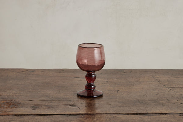 Red Wine Glass in Framboise