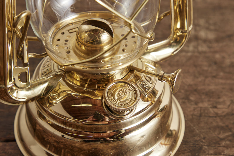 Brass Hurricane Lantern – Nickey Kehoe Inc.